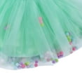 thumbnail image 5 of Zanarzt Tulle Skirt Toddler Girl Tutu Skirt Colorful Floating Pom Pom Tulle Skirts Birthday Tutu Outfit Princess Ballet Dress Mint Green,6-12 Months, 5 of 5