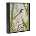 thumbnail image 2 of Stupell Industries Bohemian Kingfisher Among Branches Black Framed Giclee Art, 24 x 24, by Kay Widdowson, 2 of 8