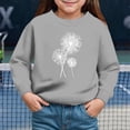 thumbnail image 2 of TOWED22 Toddler Baby Girls Sweatshirts Casual Pullover Crewneck Winter Long Sleeve Tops Shirts Clothes,2Y, 2 of 4