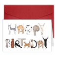 thumbnail image 1 of Bhiosng Tarjeta de feliz cumpleaños para amantes de los gatos, tarjetas de cumpleaños divertidas para hombres y mujeres, lindo propietario de gato, regalo de cumpleaños de humor de gato, tarjeta de re, 1 of 7