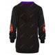 thumbnail image 3 of Sudadera con capucha convertible de Halloween con estampado de calabaza 3D talla grande Rosegal  Sudaderas y sudaderas con capucha, 3 of 5