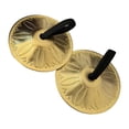 thumbnail image 1 of arctrm Belly Dancing Finger Cymbals Hand Cymbals Portable Percussion Equipment Children 2Pcs, 1 of 10