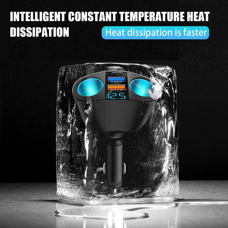 car cigarette lighter for home AUCELI Nitrous Button Plug, Aluminum Alloy Push Button Cigarette Lighter Replacement Most Vehicles with Standard 12 Volt Power Source, Car Accessory (NITROUS) : Automotive Watt Portable Car Heater Car Cigarette Lighter Splitter, 2-Socket