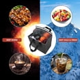 thumbnail image 4 of Bolsas Térmicas Aisladas Uxcell [20PCS] - Aislamiento Térmico para Comida - [Negro y Azul Marino - 9.4IN], 4 of 7