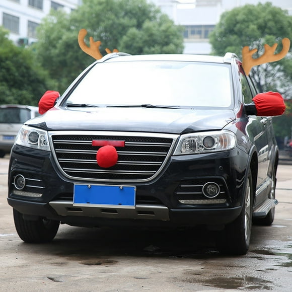 EGNMCR Car Gadgets Gifts, Car Accessories Christmas Car Decoration Big Deer Horn Christmas Decoration Car Decoration Christmas Deer Horn Car Deer Horn Deer horn jewelry
