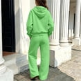 thumbnail image 6 of Cethrio Girls Outfit Sets Long Sleeve, Fleece-Lined 2 Piece Casual Girls' Clothing Sets Mint Green Size 13-14 T, 6 of 8