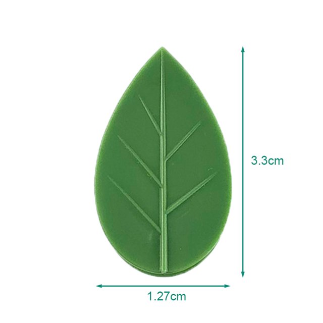 Organizador Pinzas de acabado para interiores de plantas verdes, fijador de tracción de vid de uñas gratis (60 uds) Likrtyny Libre de BPA
