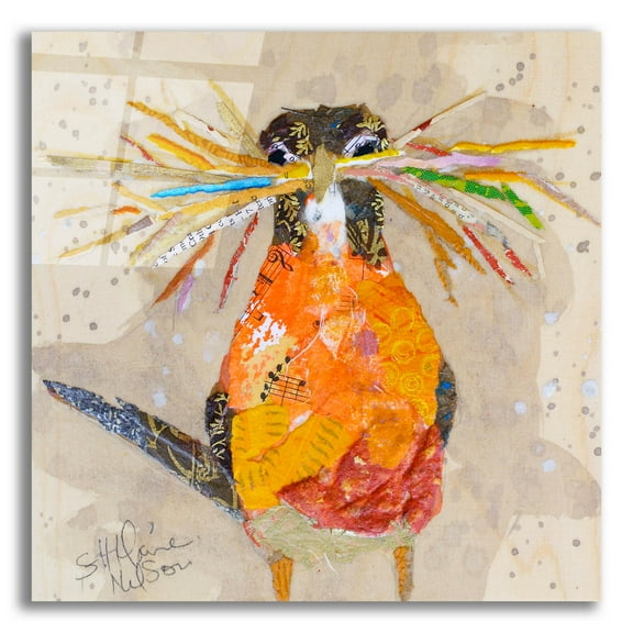 Epic Art 'Hope II' by St. Hilaire Elizabeth, Acrylic Glass Wall Art, 12"x12"