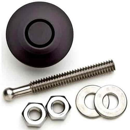 Quik-Latch QL-25-SB Quik-Latch Mini Fastener Upper Diameter: 1.25 (31.75mm) Blac