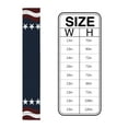 thumbnail image 6 of Table Runner Dresser Scarves 120 Inch Long, Memorial Day White Star and Wavy Stripe Linen Dining Table Runners American Flag on Wood Grain Tabletop Scarf for Wedding Holiday Party Kitchen, 6 of 9
