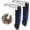 Blue, variant on Car Door Assist Handle, Seatbelt Cutter Vehicle Escape Tool with Multifunction Car Handle Assist, Portable 2 Piece
