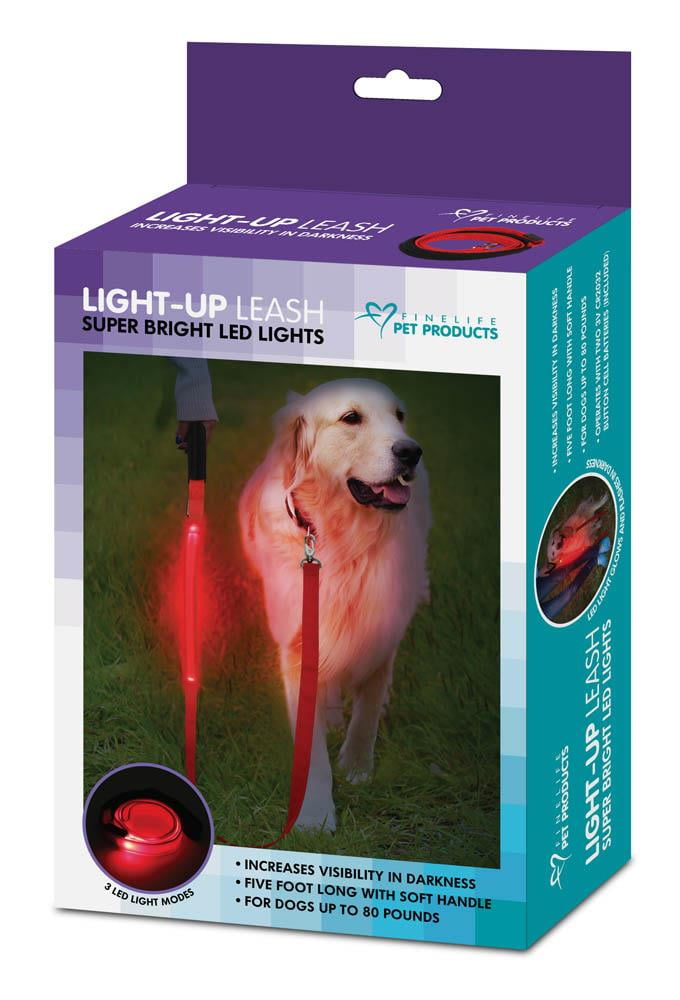 dog leash with light