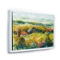 thumbnail image 3 of Designart 'Autumn Rural Landscape' Country Framed Canvas Wall Art Print, 3 of 5