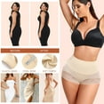 thumbnail image 5 of Tummy Control Shapewear for Women High Waisted Shaping Underwear Seamless Stomach Body Shaper Girdle Panties, 5 of 6
