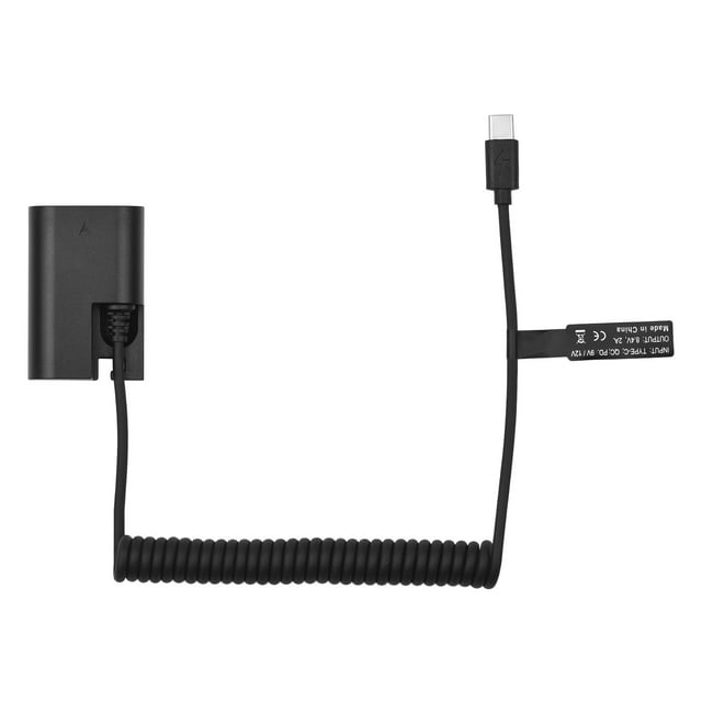Batería FICTICA DE CAMARA TUPO C ReMAZO DEL ADAPTADOR FICTICIO PARA R5 R6 90D 80D 70D 60D 60DA