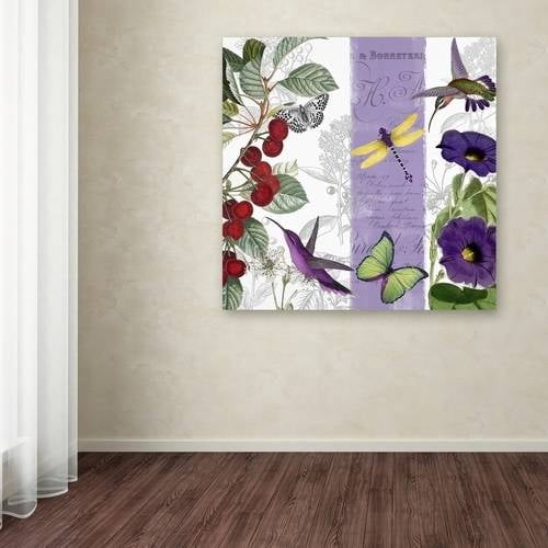Trademark Fine Art "Cherry Picked I" Canvas Art by Color Bakery