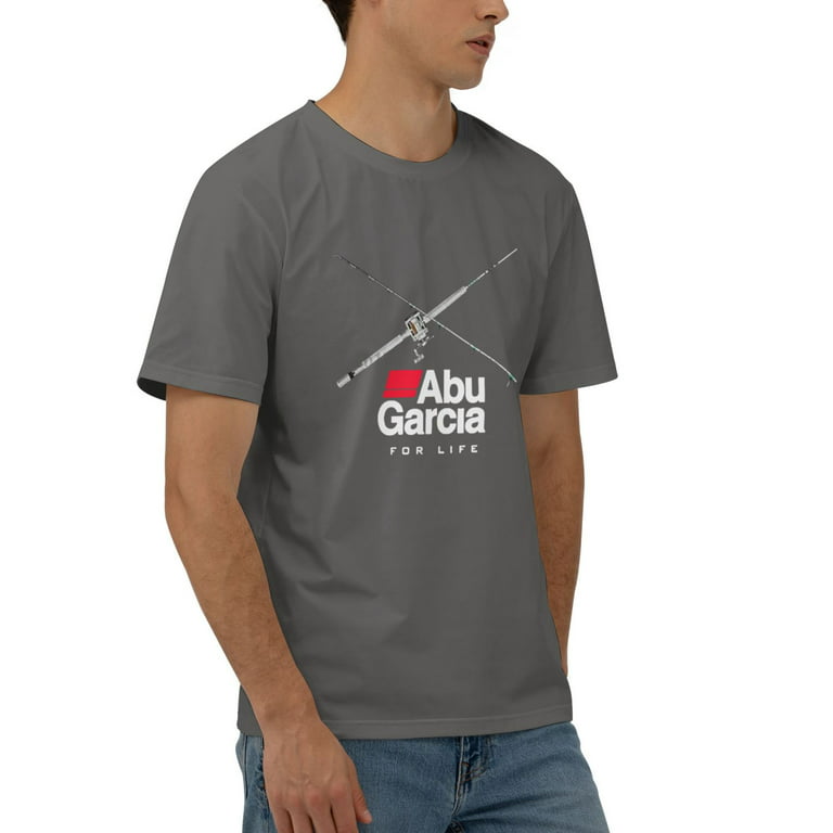 Men Abu Garcia Fishing Official Cotton T-Shirt 