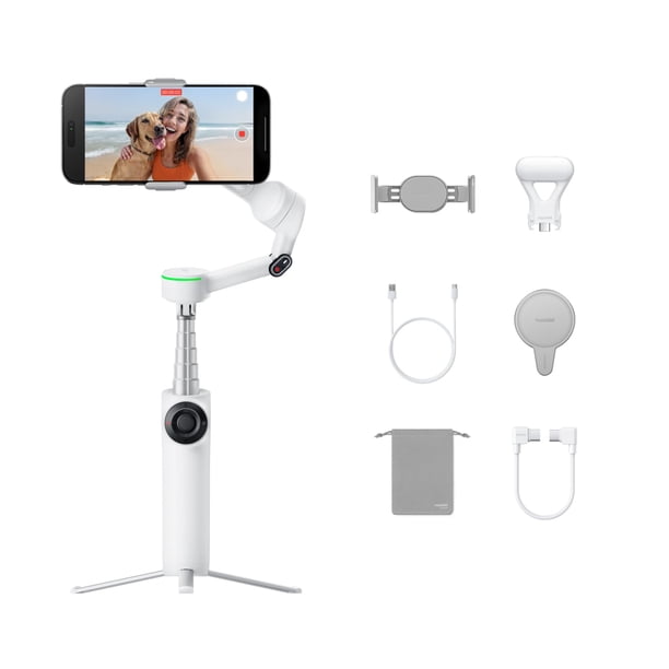 Paquete Phone Gimbal Insta360 Flow 2 Pro Creator, blanco