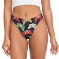 thumbnail image 1 of Kdxio String Rétro Motif Jeu Vidéo Sans Couture pour Femmes - String Taille Basse Invisible Extensible Culottes Respirantes pour Femmes-TTG, 1 of 6