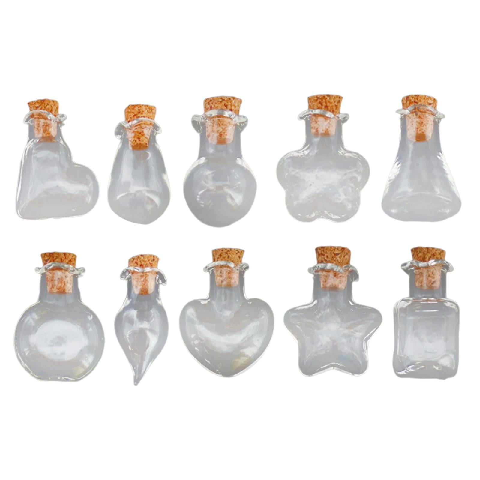 Small Empty Bottle Vials with Stopper Craft Arts Vial