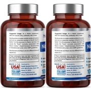 Health Genesis Nicotinamide 500 mg 100 Caps 2-Pack | Flush-Free Niacin Skin NAD+