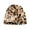 Brown Cheetah, variant on Trendy Kids Beanie Galaxy Space Print Warm Knit Beanie Hats Boys Girls Winter Hat Soft Slouchy Hats for Kids
