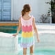 thumbnail image 2 of Vestido de cobertura de punto arcoíris para niña CHILDRENSTAR, talla 6-7, 2 of 6