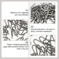 thumbnail image 3 of LOLIPPYY 140Pcs U Shaped Fasteners Galvanized Steel Fencing Staples for Fixing Fences in Camping, 3 of 8