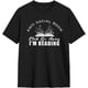 thumbnail image 2 of Anti Social Book Club Go Away I'm Reading Men's Cotton T-Shirts Casual Crew Neck Tshirts Short Sleeve Tee Shirts,, 2 of 6