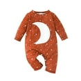 thumbnail image 2 of Hicidod Baby Pajamas Unisex Long Sleeve Cute Printed Zipper Jumpsuit Rompers Lightweight Soft and Comfortable Footie Bodysuit, 2 of 5