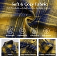 thumbnail image 2 of Plaid Shirts for Women Casual Flannel Long Sleeve Button Down Shirt, 2 of 9
