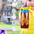 thumbnail image 5 of Kids Water Bottle with Straw - The Lion King 16.9 Oz Stainless Steel Vacuum Insulated Water Bottle for Boys Girls, 5 of 7