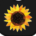 thumbnail image 4 of Inktastic Summer Sunflower Boys or Girls Baby Bib, 4 of 4