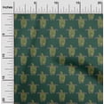 thumbnail image 1 of oneOone Georgette Viscose Fabric Turtle Block Print Sewing Fabric BTY 42 Inch Wide, 1 of 4