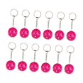 thumbnail image 4 of 12 Uds llaveros bola llaveros adornos bolso elegante accesorios llavero bola llavero para fiesta de aniversario mochila bolso, 4 of 8
