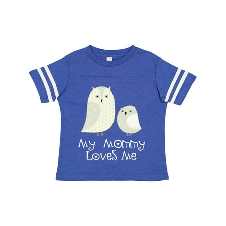 

Inktastic My Mommy Loves Me Owl Gift Toddler Boy or Toddler Girl T-Shirt