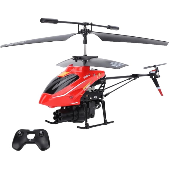 RC Helicopter, WLtoys V398-C Remote Control Helicopter, 4 Channel RC Aircraft with 6-Axis Gyro, One Key Take Off/Landing, Easy to Fly for Kids and Beginners