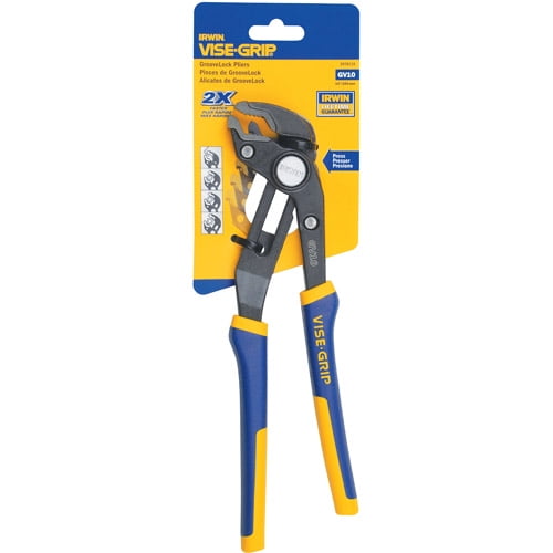 Steel Snap Ring Pliers Blue//Yellow 1 pk Irwin Vise-Grip 6 in