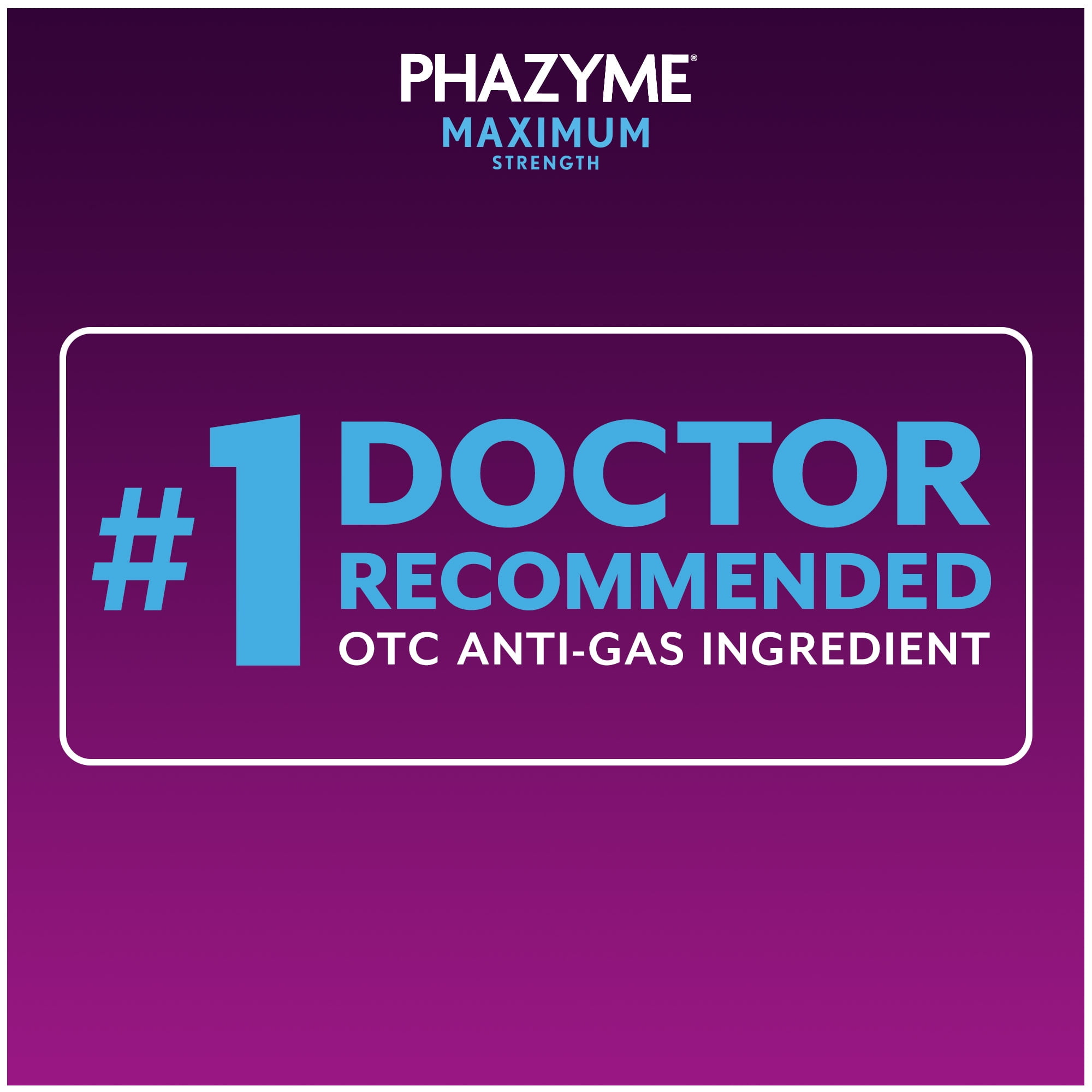 Phazyme Maximum Strength Gas & Acid Relief, Works Fast, Cherry Flavor, 24 Chews