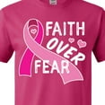 thumbnail image 4 of Inktastic Breast Cancer Awareness Faith over Fear T-Shirt, 4 of 5