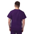 thumbnail image 2 of Sivvan Unisex V-Neck 3 Pocket Scrub Top (Available in 15 Colors), 2 of 7
