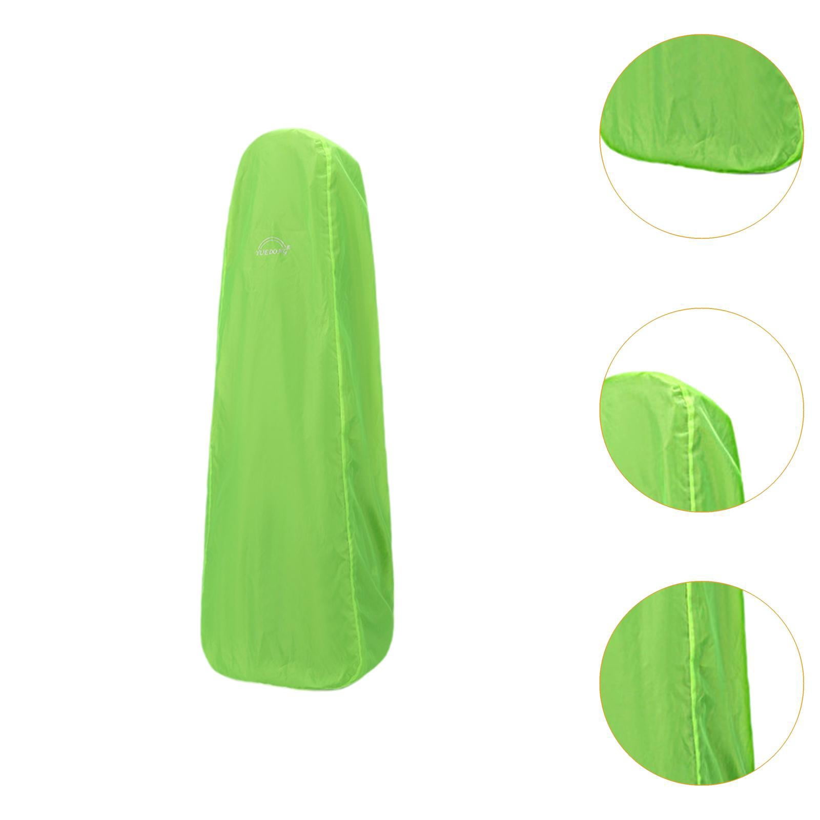QccHieUs Violin Case Rain Cover Dustproof Pouch Protective Cover Carrying Bag Storage Bag Triangle Green