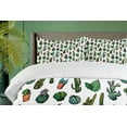 thumbnail image 4 of Ambesonne Cactus Duvet Cover Sets, Spiked Cacti Pots Art, 2-Queen, Multicolor, 4 of 7