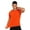 Orange, variant on IEFIEL Mens Rash Guard Swim Shirt Short Sleeve UV Protection Shirt Athletic Quick Dry T-Shirt Tees Lake Blue 5XL