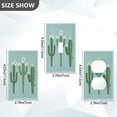 thumbnail image 4 of Switch Panel Switch Decoration 2.76x4.53x0.28 Inches Toggle Switch Switch Plate Wall Plates Living Room Kitchen Bedroom Study Switches Green Cactus, 4 of 8