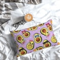 thumbnail image 5 of Sikiie Cartoon Avocados Pillow Covers, Throw Pillow Case Cushion Covers,Cushion for Bedroom,Couch,Home-20"x30", 5 of 6