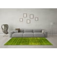 thumbnail image 3 of Ahgly Company Machine Washable Indoor Rectangle Oriental Yellow Industrial Area Rugs, 2' x 3', 3 of 4