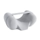 thumbnail image 5 of Almohada para dormir vertical con soporte para cabeza y cuello, cómoda y anticaídas. Gris claro, 5 of 9