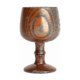thumbnail image 1 of Hand-made Jujube Wood Wine Goblet Water Cup (2pcs), 1 of 4