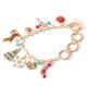 thumbnail image 2 of Nuevos productos navideños en Europa y América, pulsera de aleación de Papá Noel, calcetín navideño, joyería de regalo de bendición, 2 of 5